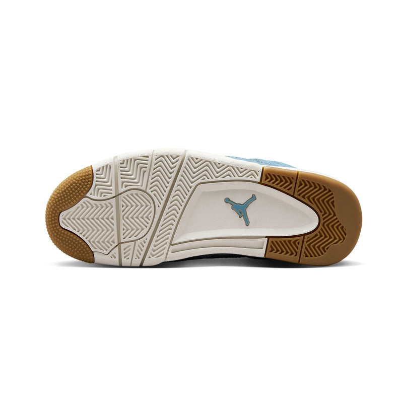 NIKE（ナイキ）/ SHOES（シューズ）/ Womens Air Jordan 4 Retro Tex商品 / SAIL/SAIL-GUM LIGHT BROWN-WORN BLUE