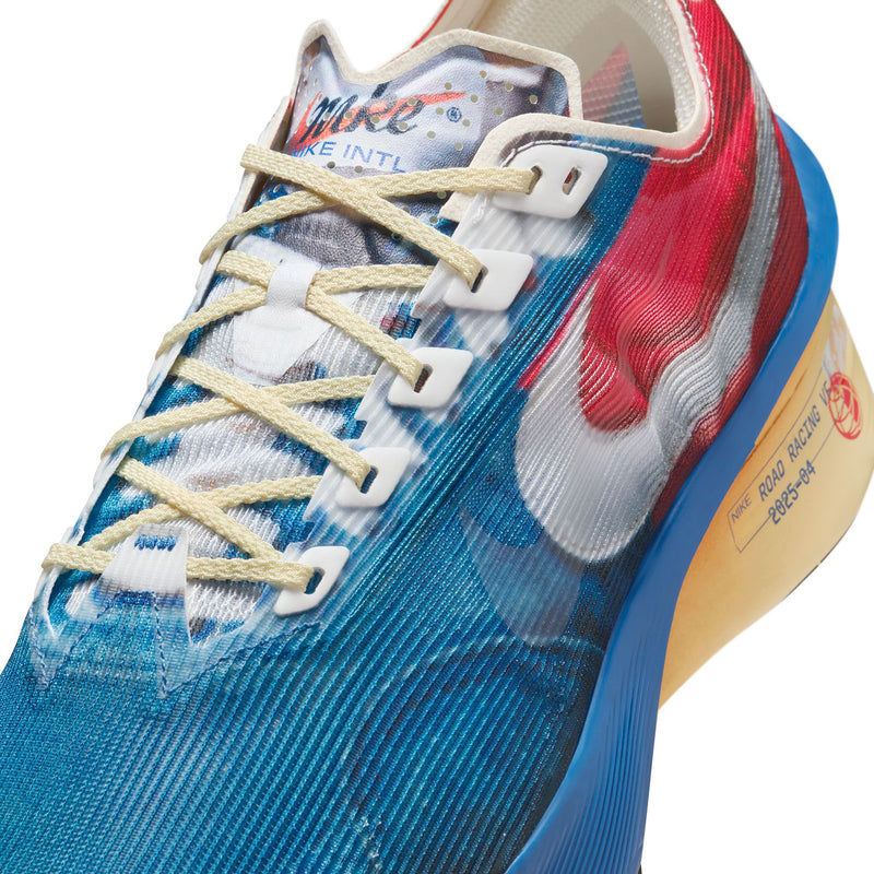NIKE（ナイキ）/ SHOES（シューズ）/ Nike ZoomX Vapor Fly Next% 4 PRM商品 / MULTI-COLOR/CLEAR-MOUNTAIN BLUE-FIRE RED