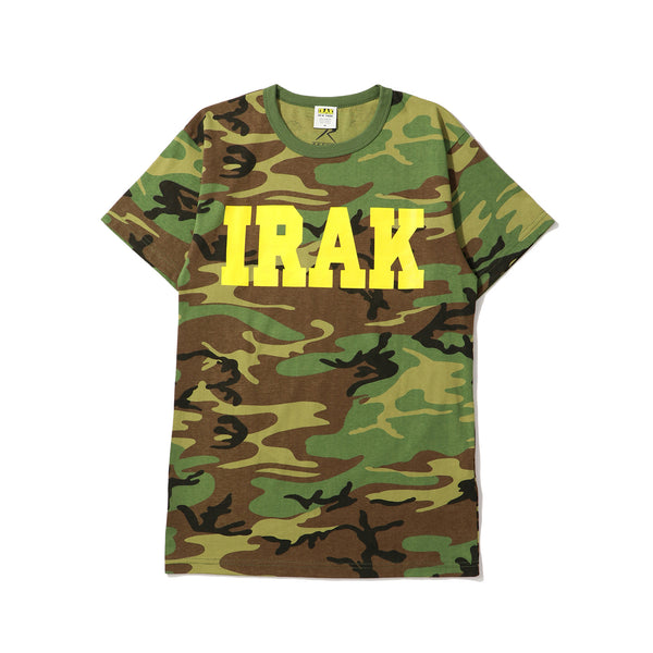 IRAK NY(アイラックニューヨーク)｜Camo IRAK Logo Tee(カモアイラックロゴティー)｜【公式通販 UNION TOKYO】｜ユニオントーキョー