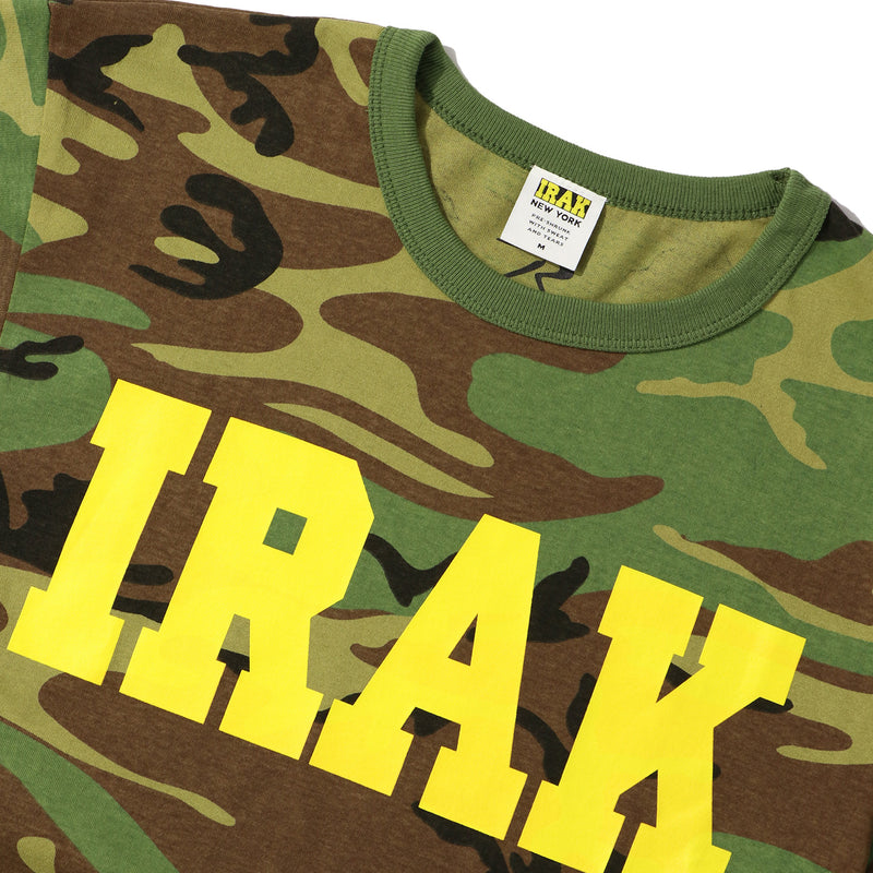IRAK NY(アイラックニューヨーク)｜Camo IRAK Logo Tee(カモアイラックロゴティー)｜【公式通販 UNION TOKYO】｜ユニオントーキョー