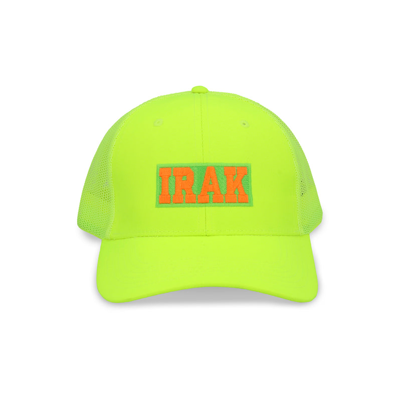 IRAK NY(アイラックニューヨーク)｜Neon IRAK Trucker Hat(ネオンアイラックトラッカーハット)｜【公式通販 UNIONT TOKYO】｜ユニオントーキョー