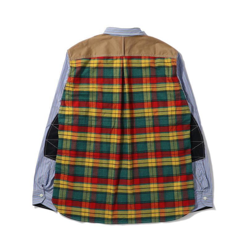 JUNYA WATANABE MAN(ジュンヤワタナベマン)｜Cotton broad stripe x tartancheck(コントンブロードストライプタータンチェック)｜【公式通販 UNIONT TOKYO】｜ユニオントーキョー