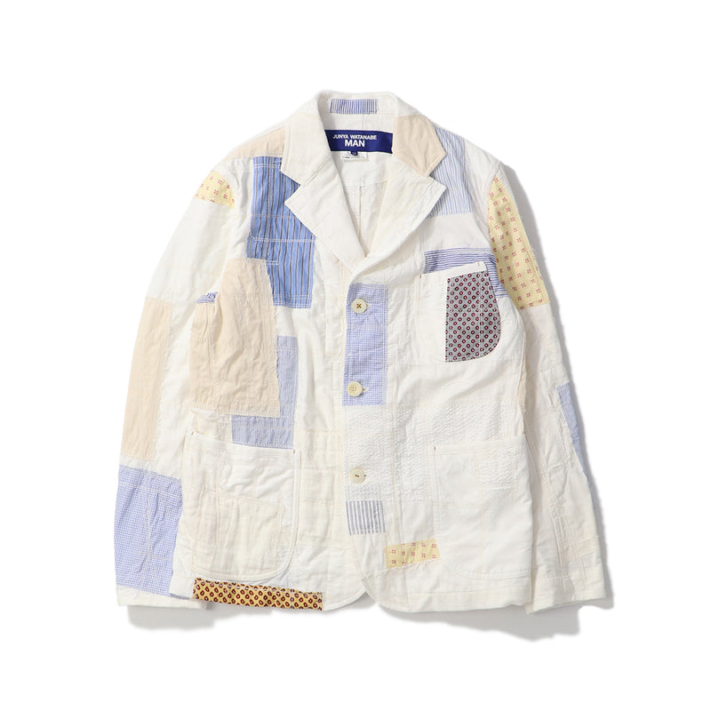 JUNYA WATANABE MAN(ジュンヤワタナベマン)｜COTTON LINEN TWILL x LINEN OX x MULTI MATERIAL MIX JACKET(コットンリネンツウィルマテリアルミックスジャケット)｜【公式通販 UNION TOKYO】｜ユニオントーキョー