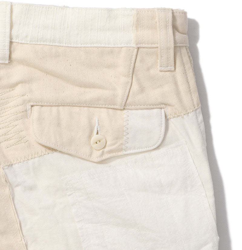 JUNYA WATANABE MAN(ジュンヤワタナベマン)｜COTTON LINEN OX x COTTON GABARDINE x MULTI MATERIAL MIX PANTS(パンツ)｜【公式通販 UNION TOKYO】｜ユニオントーキョー