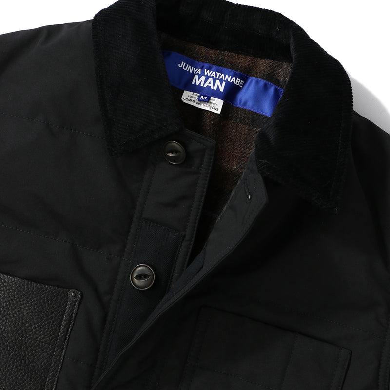 JUNYA WATANABE MAN（ジュンヤワタナベマン）/ OUTER（アウター）/ ESTELOX x LETHER JACKET商品 / Black