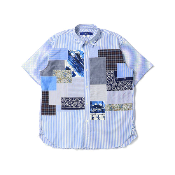 美品　JUNYA WATANABE パッチワークTシャツ S Junya Watanabe MAN T-Shirt in Black | SVD USA