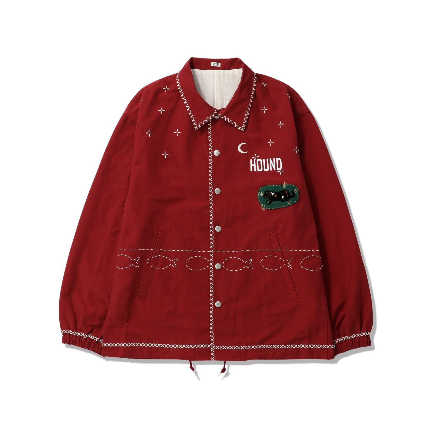 CROSS-STITCH COACH JACKET｜KHOKI｜OUTER（アウター）｜【公式通販