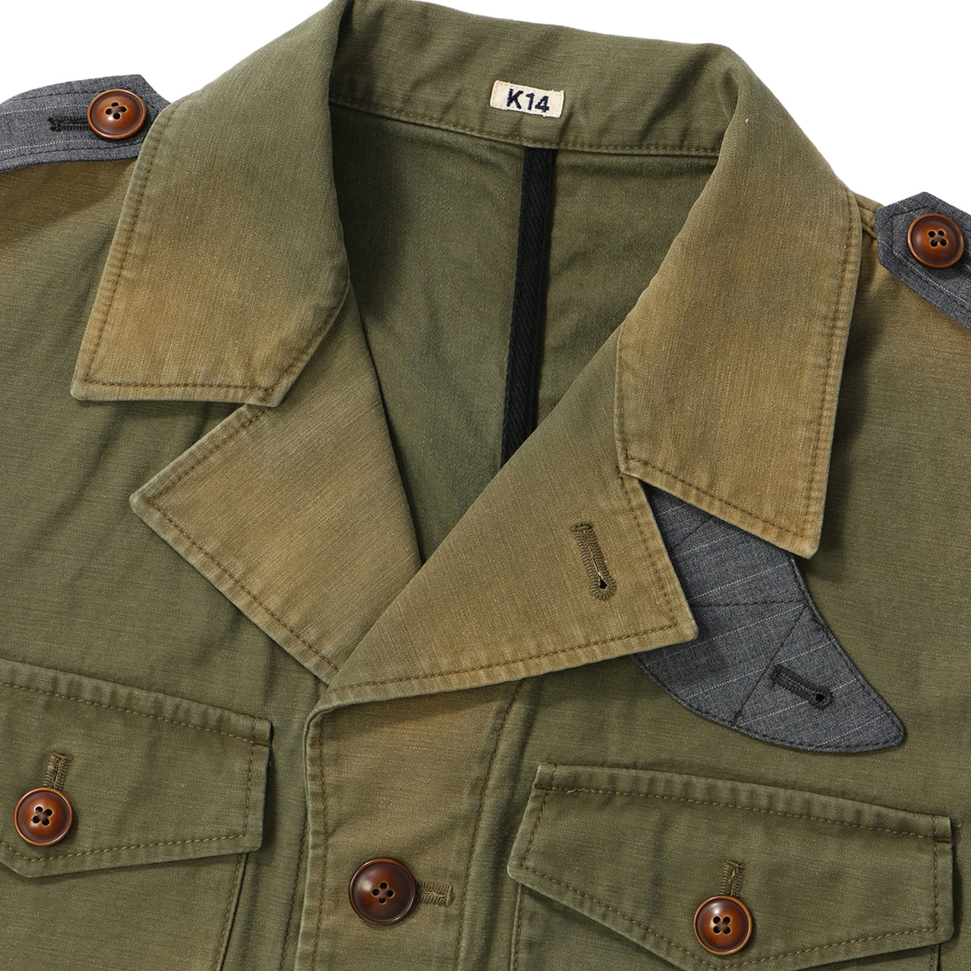 COMBINATION MILITARY JACKET｜KHOKI｜OUTER（アウター）｜【公式通販 