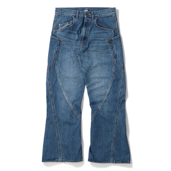 デニム/ジーンズ KHOKI/ Denim by pants 3D CUTTING DENIM PANTS｜KHOKI｜BOTTOMS（ボトムス）｜【公式通販