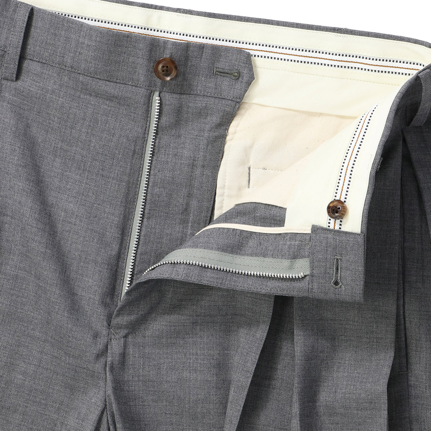 PLEATED DRESS PANTS｜KHOKI｜BOTTOMS（ボトムス）｜【公式通販 UNION