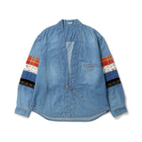 KHOKI(コッキ)｜Patchwork denim overshirt(パッチワークデニムオーヴァーシャツ)｜【公式通販 UNION TOKYO】｜ユニオントーキョー