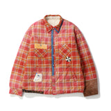 KHOKI(コッキ)｜Vintage-effect checked puffer jacket(ヴィンテージエフェクトチェックドパファージャケット)｜【公式通販 UNION TOKYO】｜ユニオントーキョー