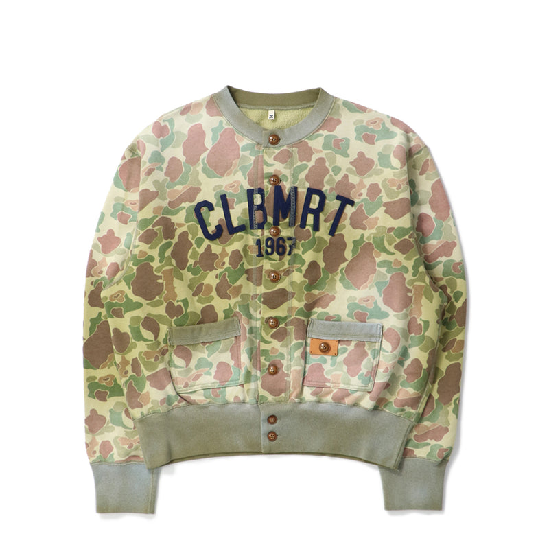 CAMO SWEAT CARDIGAN｜KHOKI｜TOPS（トップス）｜【公式通販 UNION