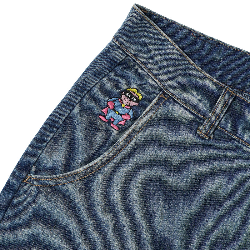 KidSuper(キッドスーパー)｜Blue Face Jeans(ブルーフェイスジーンズ)｜【公式通販 UNIONT TOKYO】｜ユニオントーキョー