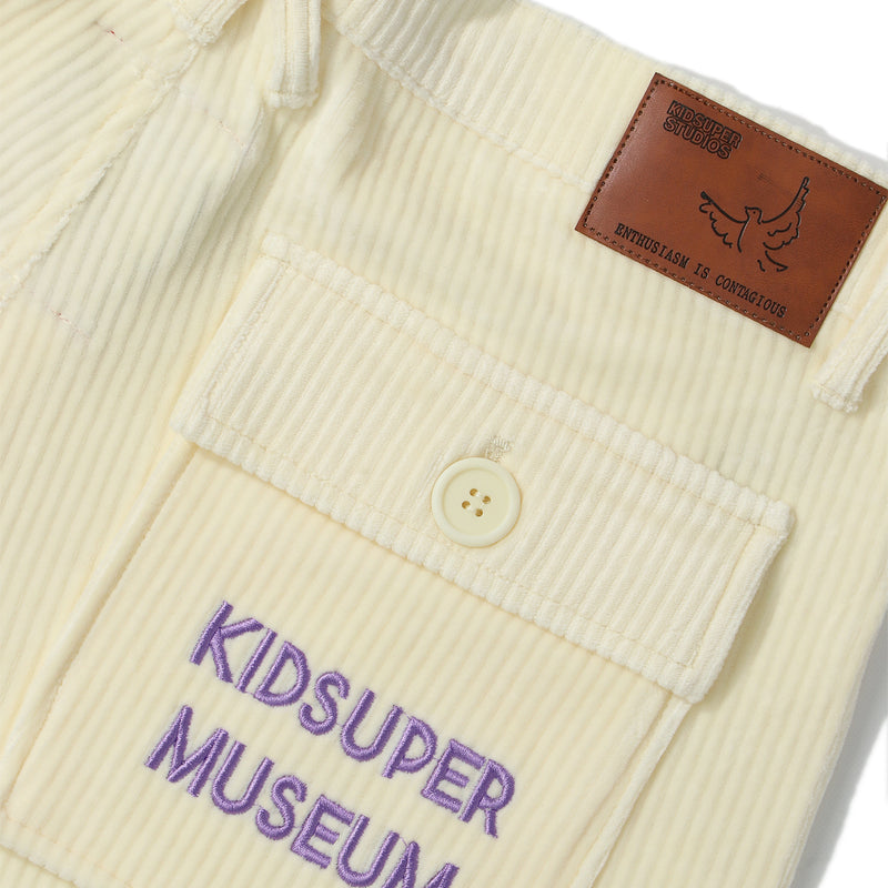 KidSuper(キッドスーパー)｜Kidsuper Museum Embroidered Cord Pants(キッドスーパーミュージアムエンブロイダードコードパンツ)｜【公式通販 UNIONT TOKYO】｜ユニオントーキョー