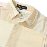 KidSuper(キッドスーパー)｜Patchwork shirt-Natural(パッチワークシャツナチュラル)｜【公式通販 UNION TOKYO】｜ユニオントーキョー