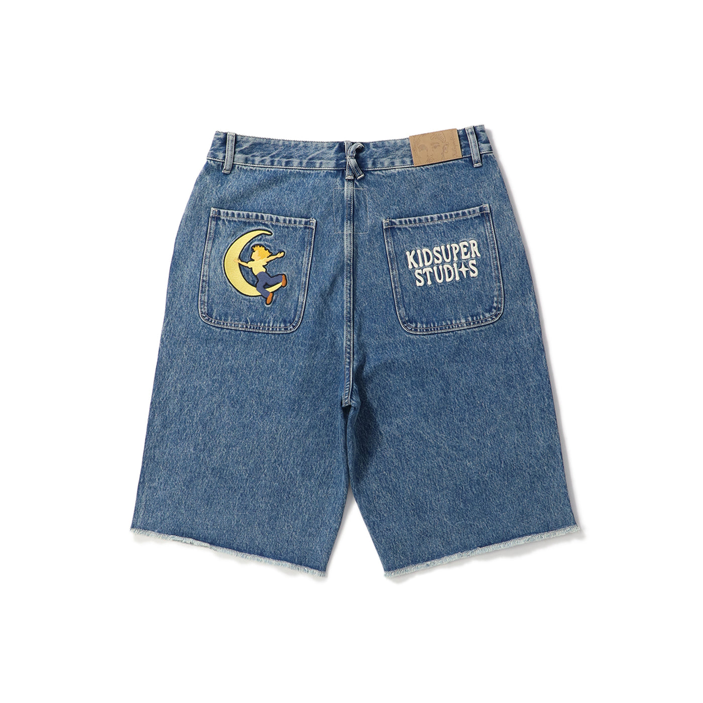 PATCHES DENIM LONG SHORT｜KIDSUPER｜BOTTOMS（ボトムス）｜【公式
