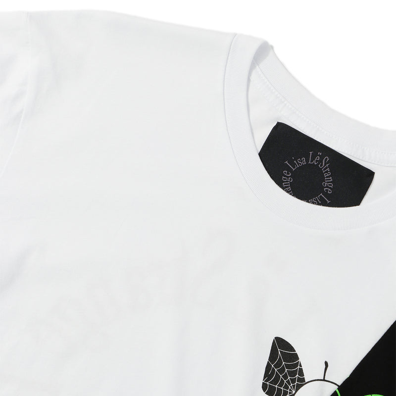 LISA LE STRANGE(リサラストレンジ)｜SkulFlie Logo Split T-shirt(スカルファイルロゴスプリットティーシャツ)｜【公式通販 UNIONT TOKYO】｜ユニオントーキョー
