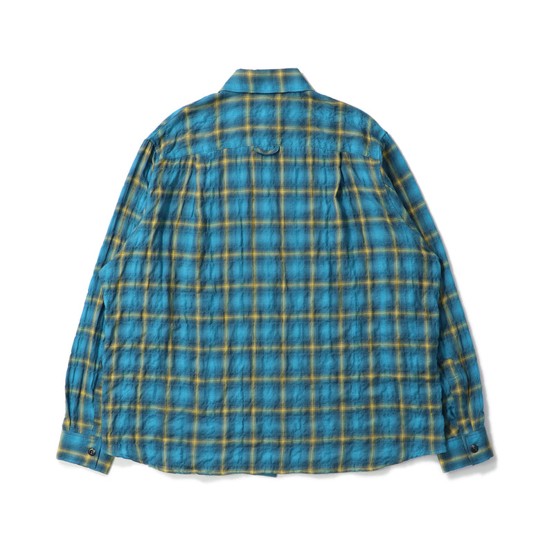 トップス Laid.B Wet Rag Check Shirts BLUE 1 WET RAG CHECK SHIRTS｜LAID.B｜TOPS（トップス）｜【公式通販 UNION