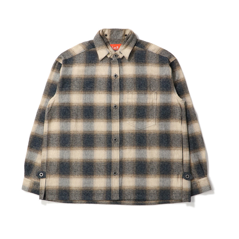 Laid.B（レイド ビー）/ TOPS（トップス）/ Magichour Shirt商品 / Blue / Brown