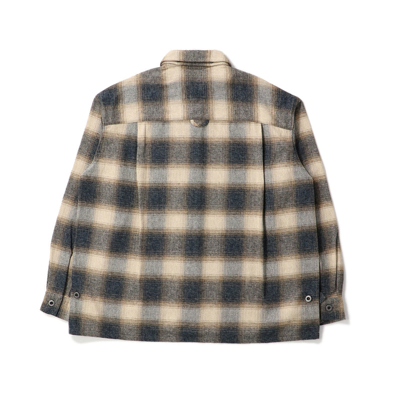 Laid.B（レイド ビー）/ TOPS（トップス）/ Magichour Shirt商品 / Blue / Brown