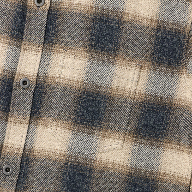 Laid.B（レイド ビー）/ TOPS（トップス）/ Magichour Shirt商品 / Blue / Brown