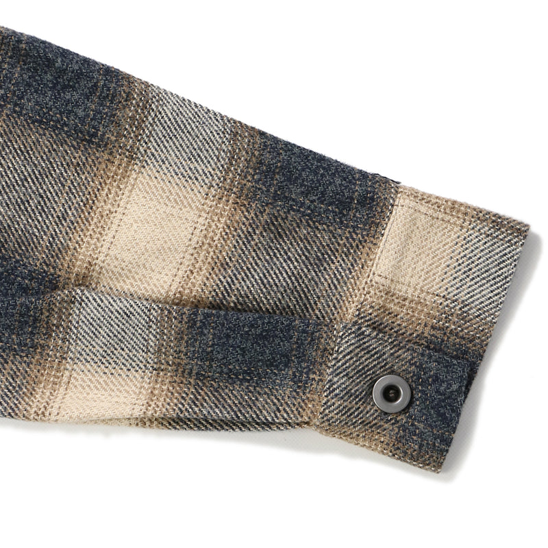 Laid.B（レイド ビー）/ TOPS（トップス）/ Magichour Shirt商品 / Blue / Brown