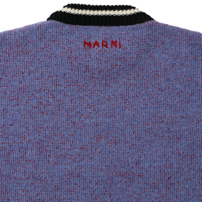 MARNI(マルニ)｜MOTTO INTARSIA SHETLAND WOOL ROUNDNECK SWEATER(モットインタージアシェトランドウールラウンドネックセーター)｜【公式通販 UNION TOKYO】｜ユニオントーキョー