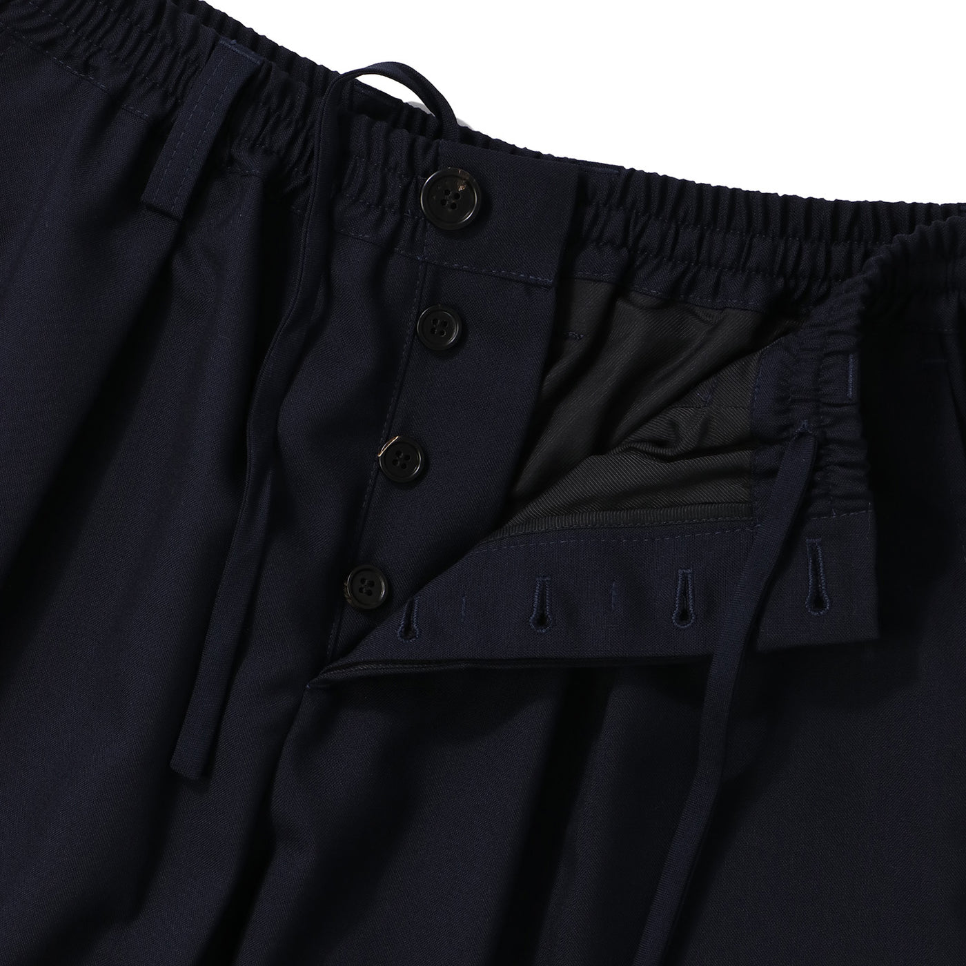 MARNI(マルニ)｜TROPICAL WOOL CROPPED DRAWSTRING PANTS
