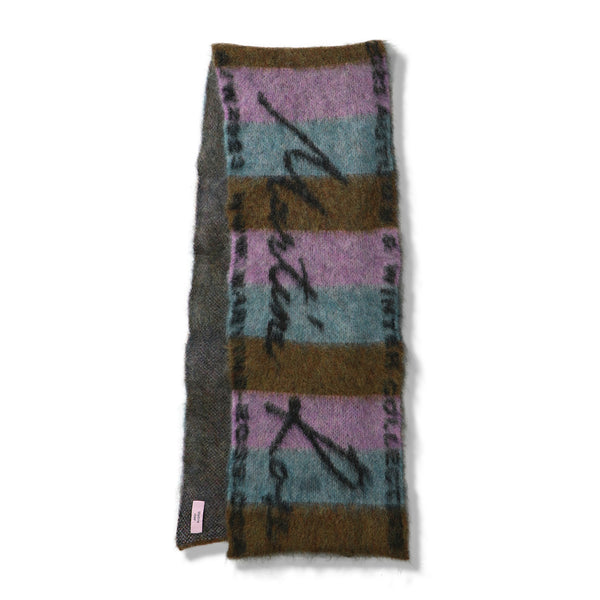 MARTINE ROSE(マーティンローズ)｜BRUSHED MOHAIR SIGNATURE SCARF(ブラッシュドモヘアシグネチャースカーフ)｜【公式通販 UNIONT TOKYO】｜ユニオントーキョー
