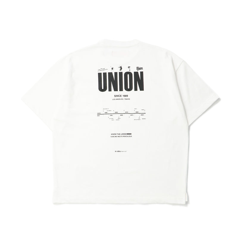 IM UN HISTORY SS TEE｜IN・STRU (MEN-TAL). BY MAISON MIHARA
