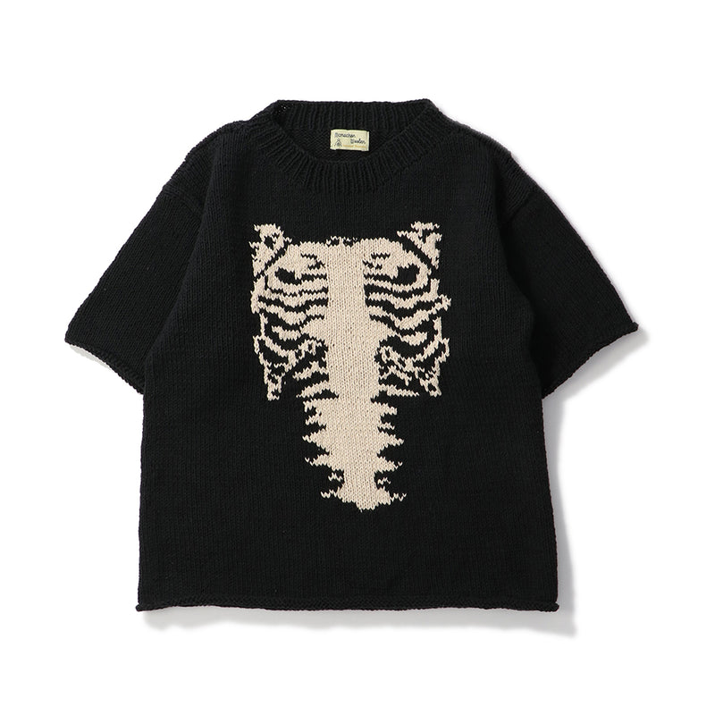 MacMahon Knitting Mills(マクマホン ニッティング ミルズ)｜S/S Crew Neck Knit-Bone(S/Sクルーネックニットボーン)｜【公式通販 UNION TOKYO】｜ユニオントーキョー
