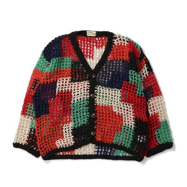 MacMahon Knitting Mills(マクマホン ニッティング ミルズ)｜Crochet Cardigan-Square(クロシェカーディガンスクエアー)｜【公式通販 UNION TOKYO】｜ユニオントーキョー