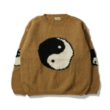 MacMahon Knitting Mills(マクマホン ニッティング ミルズ)｜Crew Neck Knit-Big Yin&Yang(クルーネックニットビッグインヤン)｜【公式通販 UNIONT TOKYO】｜ユニオントーキョー