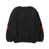 MacMahon Knitting Mills(マクマホン ニッティング ミルズ)｜Crew Neck Knit-Big Peace(クルーネックニットビッグピース)｜【公式通販 UNIONT TOKYO】｜ユニオントーキョー