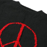 MacMahon Knitting Mills(マクマホン ニッティング ミルズ)｜Crew Neck Knit-Big Peace(クルーネックニットビッグピース)｜【公式通販 UNIONT TOKYO】｜ユニオントーキョー