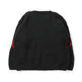 MacMahon Knitting Mills(マクマホン ニッティング ミルズ)｜Crew Neck Knit-Line Peace(クルーネックラインピース)｜【公式通販 UNIONT TOKYO】｜ユニオントーキョー