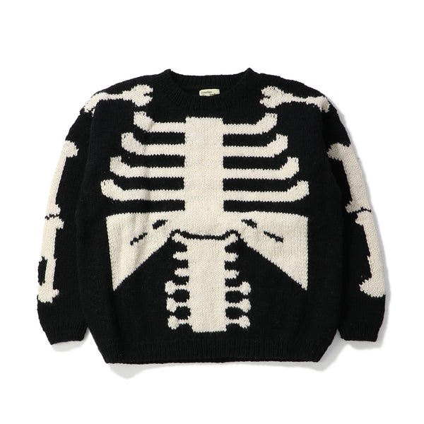 MacMahon Knitting Mills(マクマホン ニッティング ミルズ)｜Crew Neck Knit-Bone(クルーネックニットボーン)｜【公式通販 UNION TOKYO】｜ユニオントーキョー