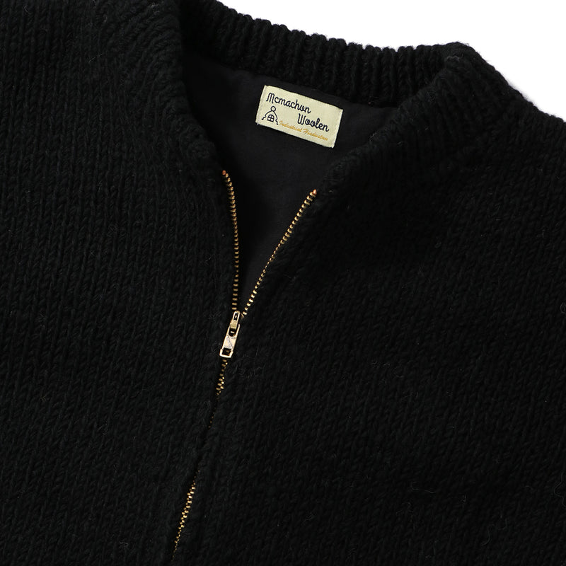 MacMahon Knitting Mills（マクマホンニッティングミルズ）/ TOPS（トップス）/ Knit MA1-3D Bone商品 / BLK/WHT