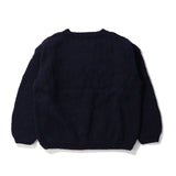 MacMahon Knitting Mills(マクマホン ニッティング ミルズ)｜Crew Neck Knit-3Flowers(クルーネックニット3フラワーズ)｜【公式通販 UNION TOKYO】｜ユニオントーキョー