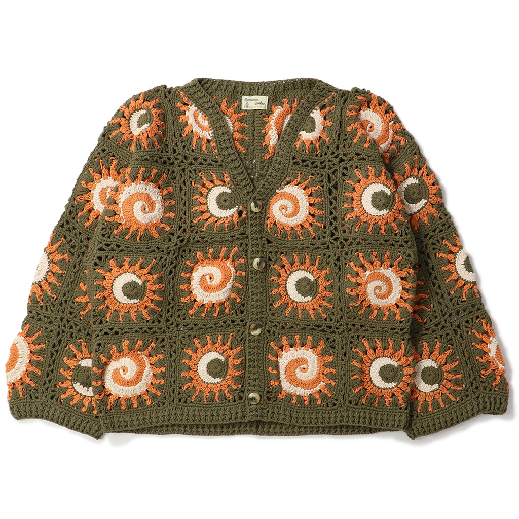 MOON & SUN CARDIGAN｜MACMAHON KNITTING MILLS｜TOPS（トップス