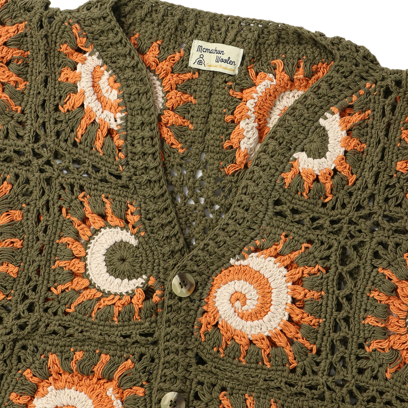 MOON & SUN CARDIGAN｜MACMAHON KNITTING MILLS｜TOPS（トップス