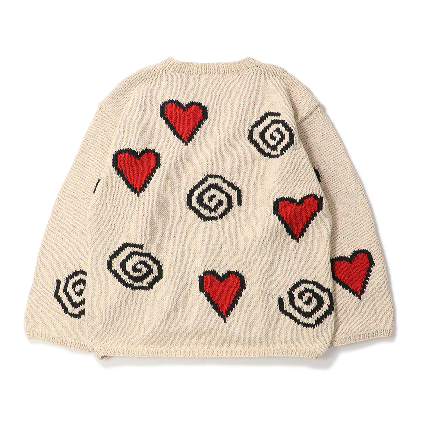 HEARTS & SWIRLS CARDIGAN｜MACMAHON KNITTING MILLS｜TOPS（トップス