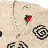 MacMahon Knitting Mills(マクマホン ニッティング ミルズ)｜Hearts & Swirls Cardigan(ハーツアンドスワールカーディガン)｜【公式通販 UNION TOKYO】｜ユニオントーキョー
