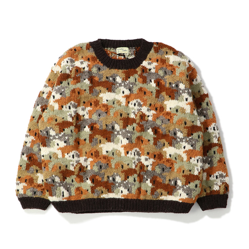 MacMahon Knitting Mills（マクマホンニッティングミルズ）/ TOPS（トップス）/ Crew Neck Knit-Dogs商品 / DOG