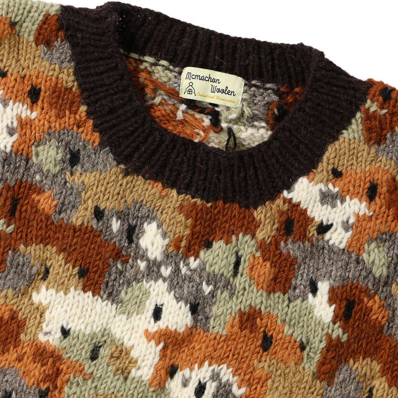 MacMahon Knitting Mills（マクマホンニッティングミルズ）/ TOPS（トップス）/ Crew Neck Knit-Dogs商品 / DOG