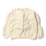 MacMahon Knitting Mills(マクマホン ニッティング ミルズ)｜Crew Neck Knit-3D Bone(クルーネックニット3Dボーン)｜【公式通販 UNION TOKYO】｜ユニオントーキョー