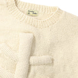 MacMahon Knitting Mills(マクマホン ニッティング ミルズ)｜Crew Neck Knit-3D Bone(クルーネックニット3Dボーン)｜【公式通販 UNION TOKYO】｜ユニオントーキョー