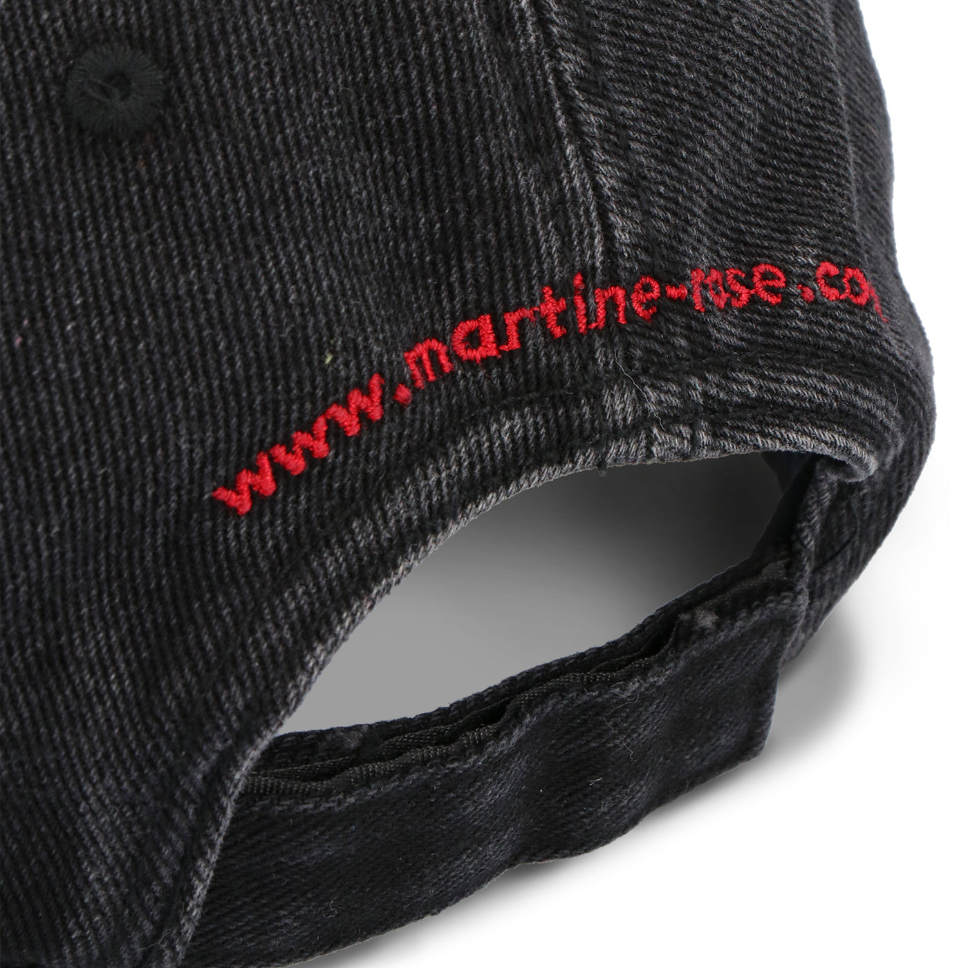 MARTINE ROSE CUT PEAK BACK キャップ帽