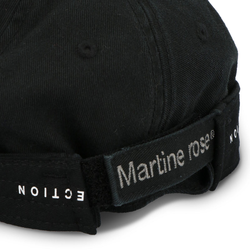 MARTINE ROSE（マーティンローズ）/ ACCESSORIES（アクセサリー）/ ROLL BACK CAP商品 / BLACK